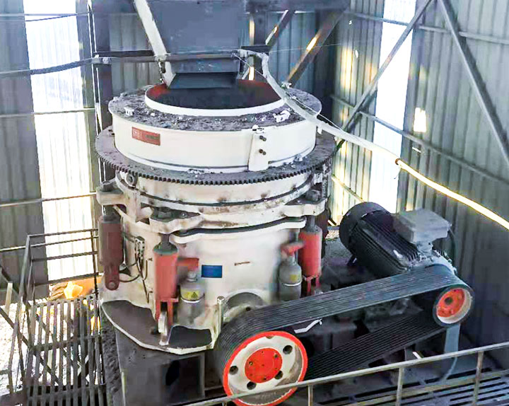 山東濟南玄武巖破碎生產(chǎn)線