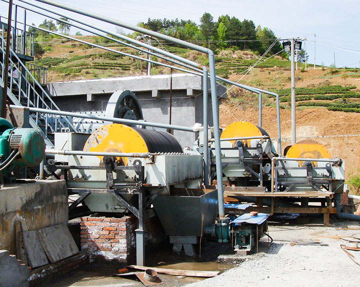 湖北孝感磁選生產(chǎn)流程