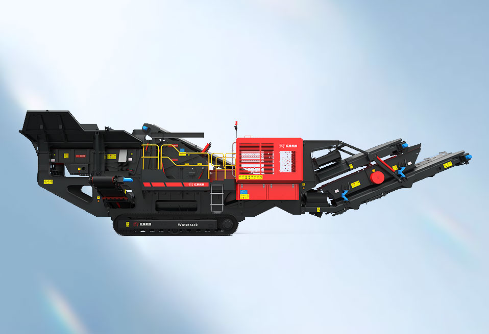 Wotetrack履帶式移動(dòng)破碎篩分站
