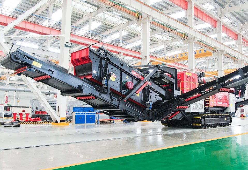 Wotetrack履帶式移動(dòng)破碎篩分站