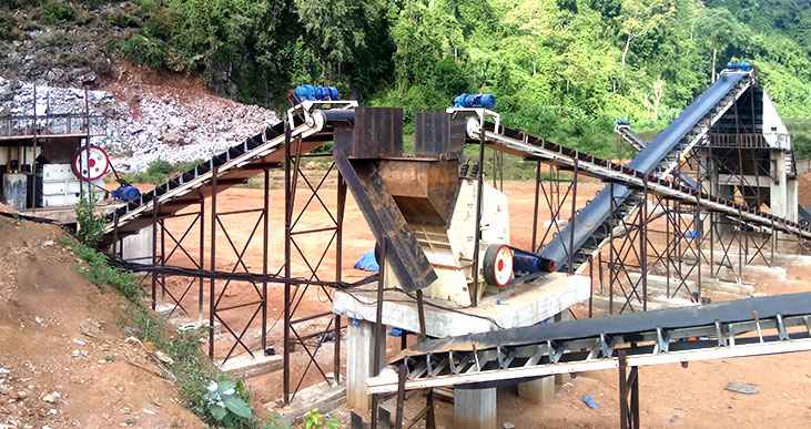 PF反擊式破碎機(jī)案例