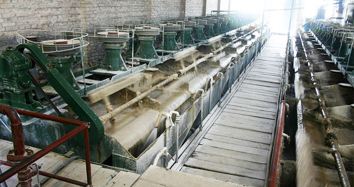 XCF浮選機(jī)案例