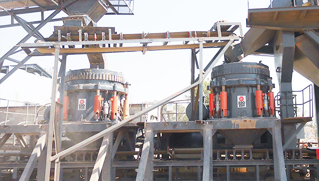 GYS全液壓圓錐破碎機(jī)案例