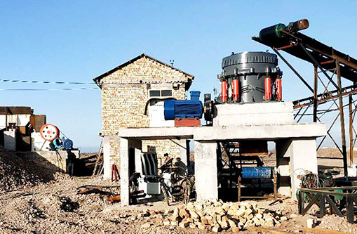 GYS全液壓圓錐破碎機(jī)案例