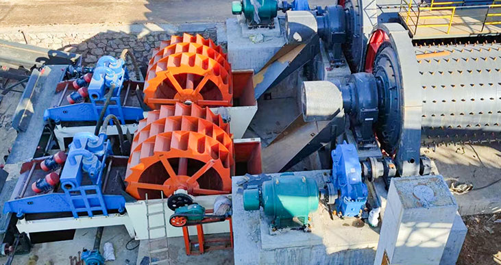 輪式洗砂機(jī)案例