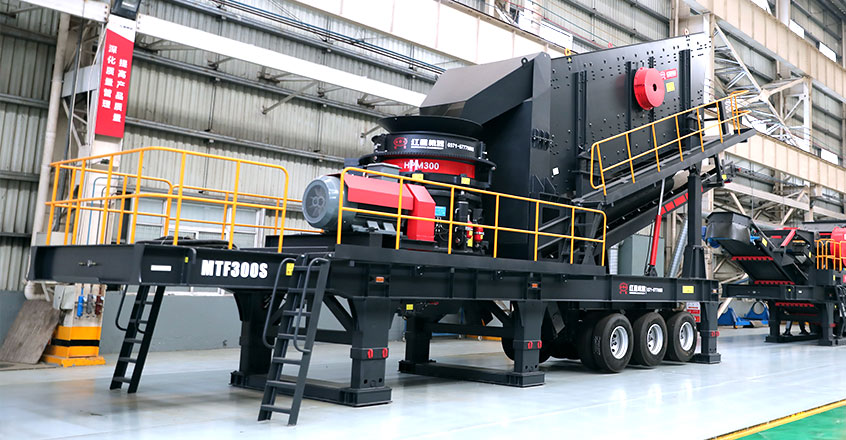 MTF輪胎式移動(dòng)破碎篩分站